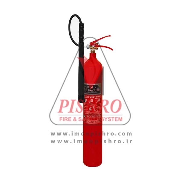 کپسول آتش‌نشانی CO2 بایا 4 کیلویی
