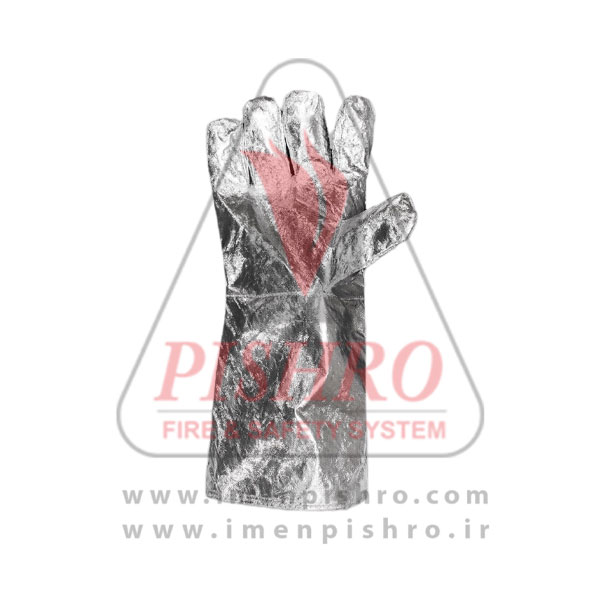 دستکش آلومینیومی نسوز ساق بلند