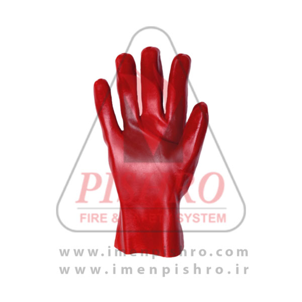 دستکش ضد اسید کوتاه پوشا