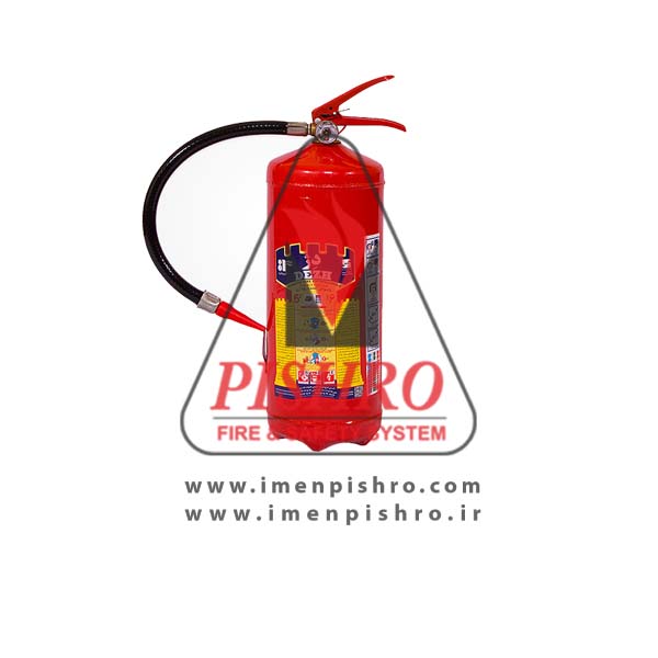 کپسول آتش‌نشانی پودری دژ 6 کیلویی