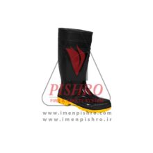چکمه بلند ایمنی مردانه شیما رنگ مشکی