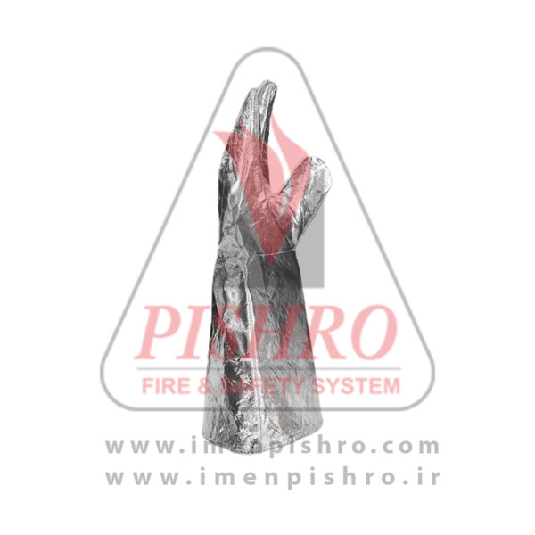 دستکش آلومینیومی نسوز ساق بلند