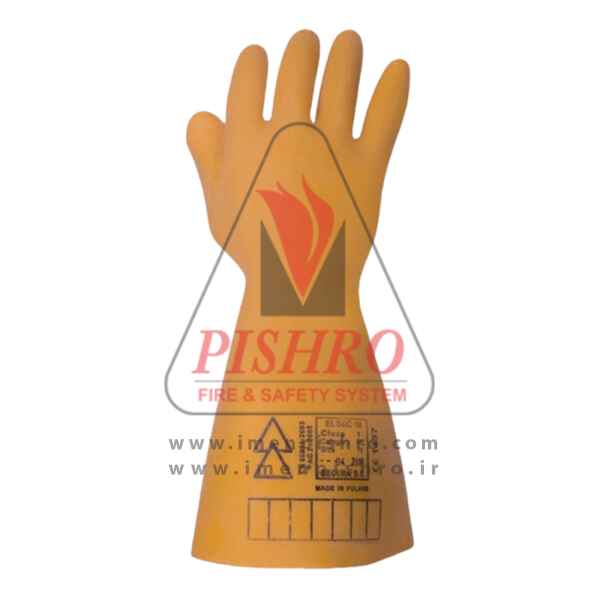 دستکش ایمنی عایق برق SECURA کلاس 1 – 10000 ولت