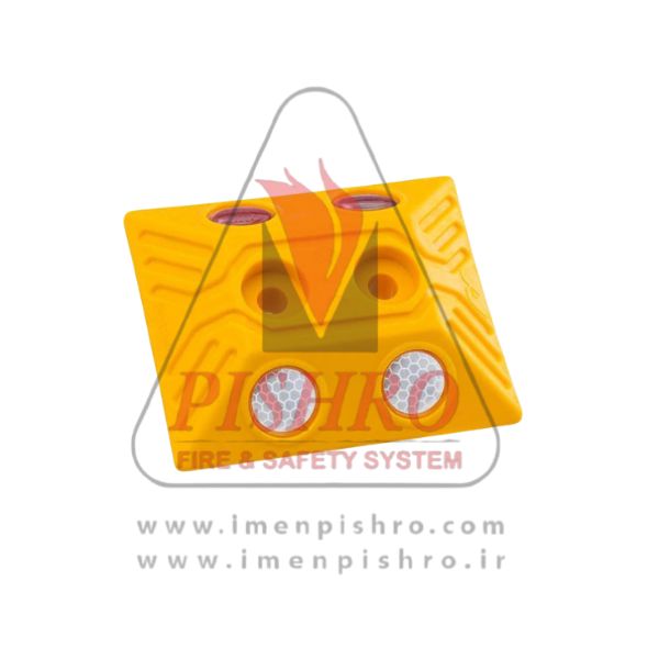 گل میخ پلاستیکی رفلکتور دار