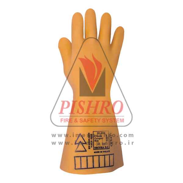 دستکش عایق 20 کیلوولت کلاس 2 سکورا