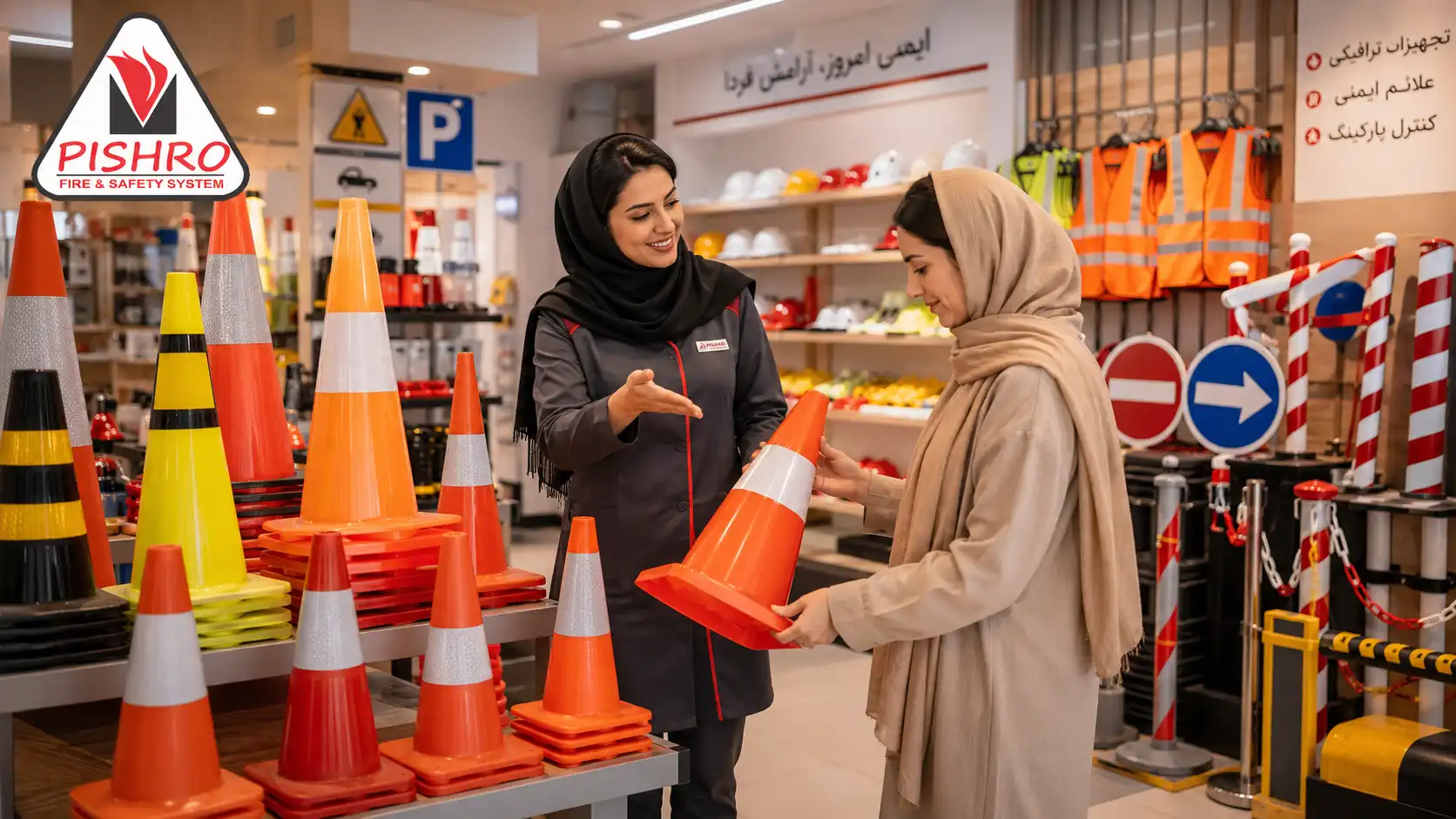 انواع مخروط ترافیکی