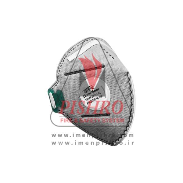 ماسک سوپاپ دار کربن اکتیو اس پی سی رنگ طوسی