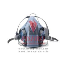 ماسک شیمیایی نیم صورت سیلیکونی تری ام 7502