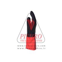 دستکش لاستیکی کار قرمز مشکی