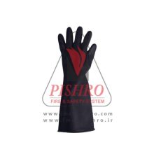 دستکش دو برابر ضخامت لاستیکی