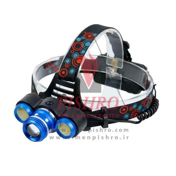 چراغ شارژی هدلایت شارژی 3 کاره 4 حالته