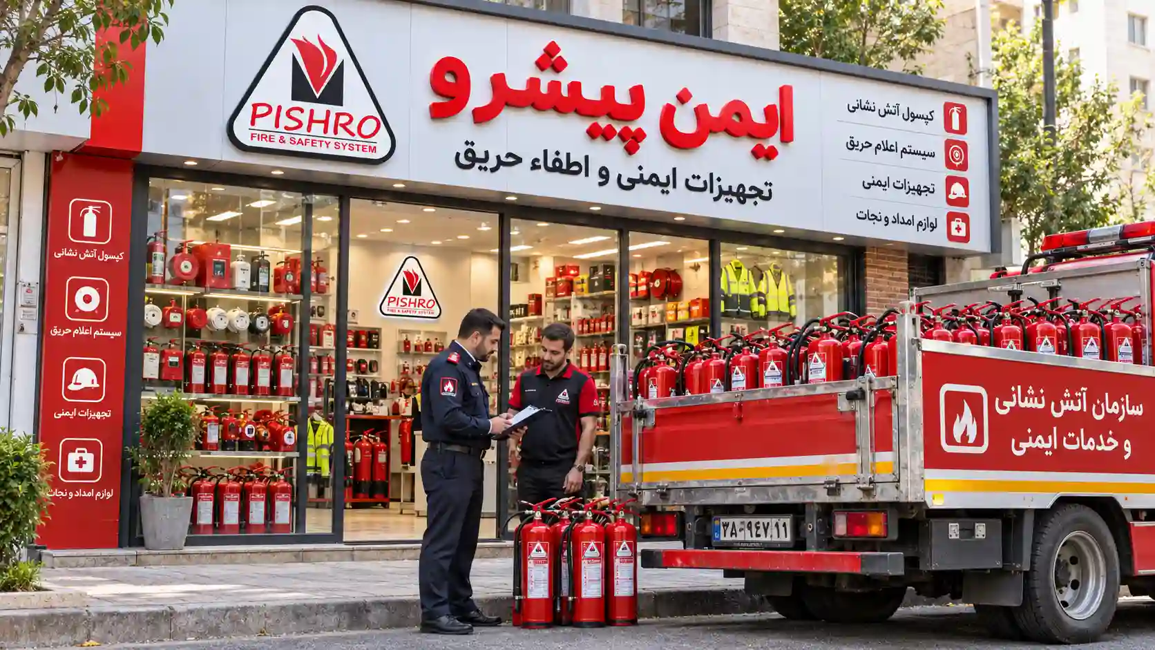 بورس لوازم آتش نشانی تهران