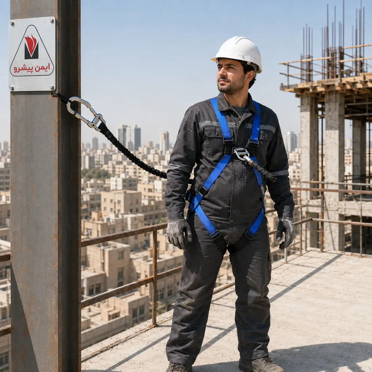 خرید کمربند ایمنی کار در ارتفاع