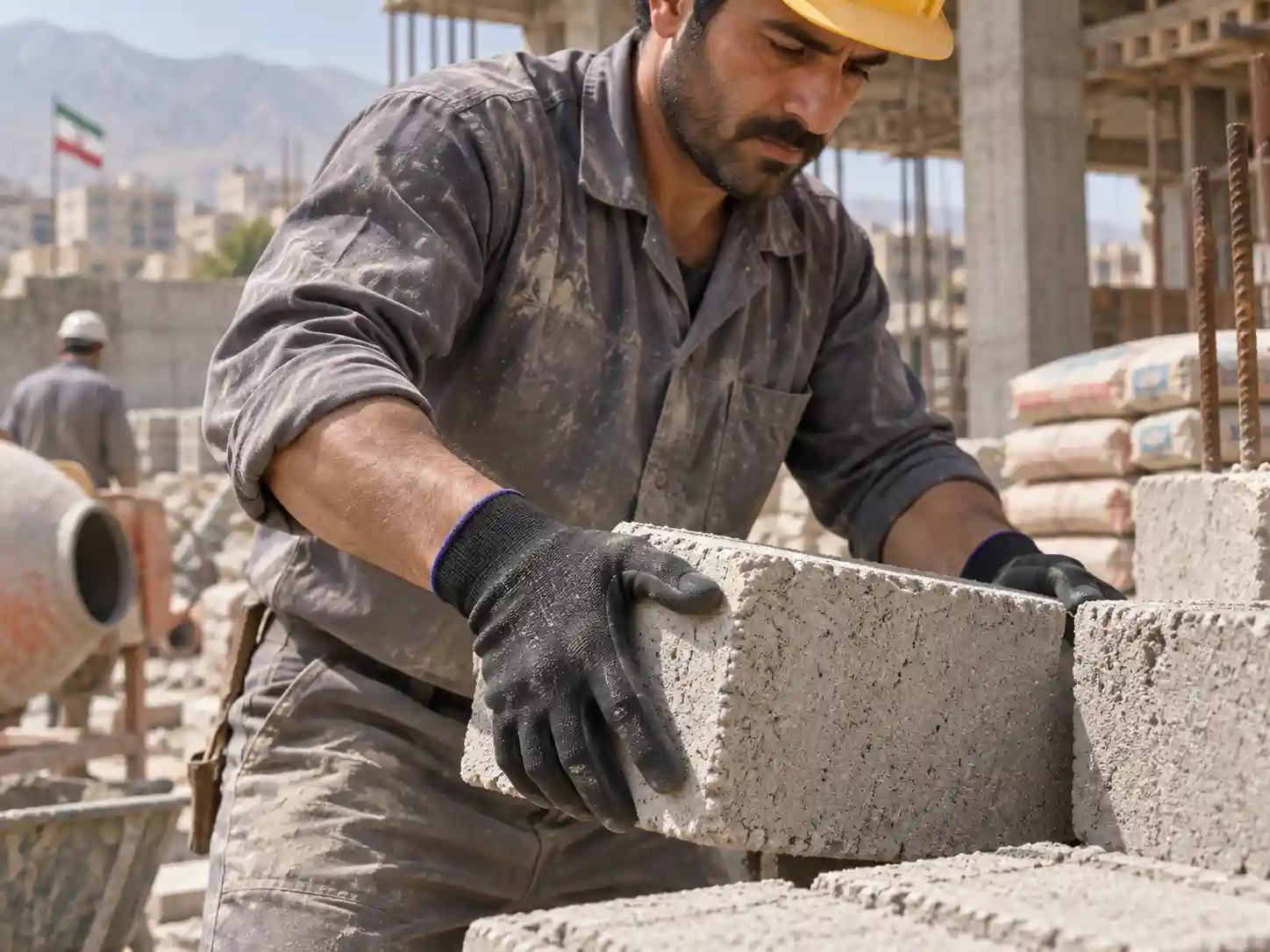 دستکش ایمنی کف مواد