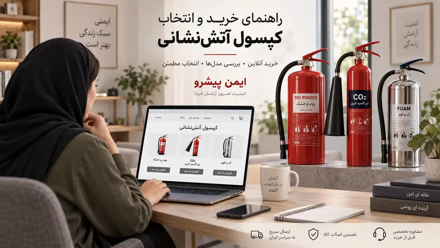 راهنمای خرید کپسول آتش نشانی