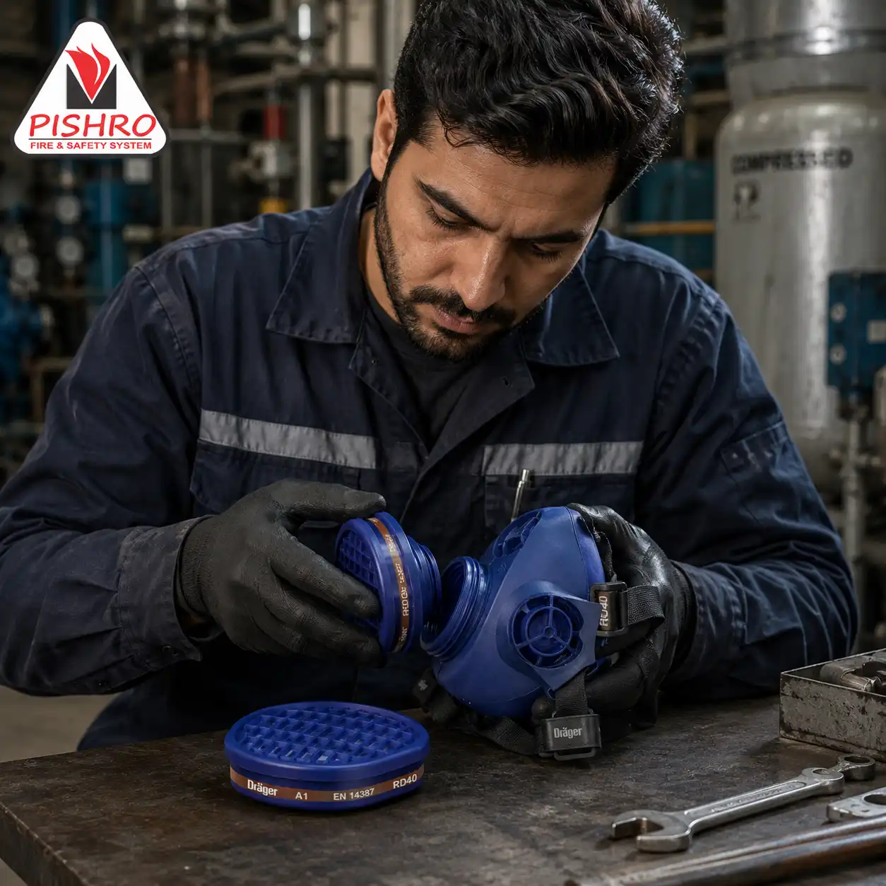 سیستم اتصال رزوه ای RD40 در فیلترها