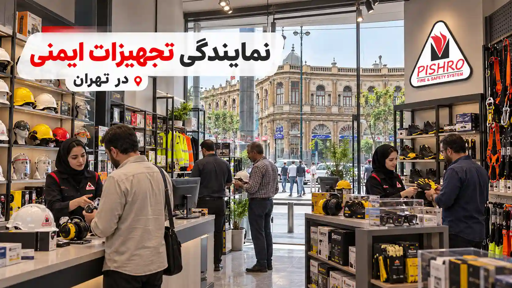 فروشگاه تجهیزات ایمنی در تهران