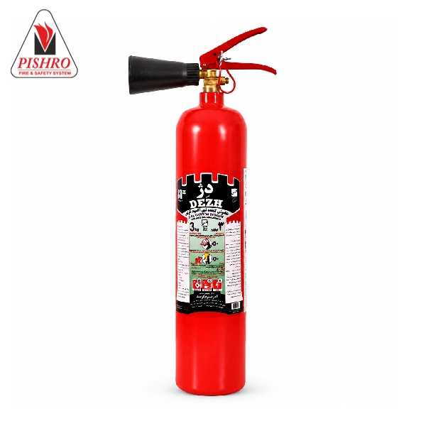 کپسول آتش نشانی 3 کیلوگرمی CO2 دژ